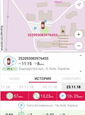 Мобильное приложение для отслеживания транспорта